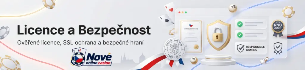 Nové české online casino s důrazem na ověření licence 